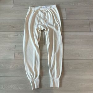 Carhartt Men’s XL Thermal Waffle Knit Base Layer Joggers Pant Cream heavy Weight